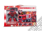 Teorema: Teo'S - Robot Trasformabile Camion Antincendio 3 In 1 - Window Box gioco