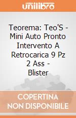 Teorema: Teo'S - Mini Auto Pronto Intervento A Retrocarica 9 Pz 2 Ass - Blister giochi