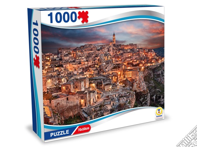 Teorema: Puzzle Citta' Di Matera 1000Pz 70X50Cm - Box puzzle