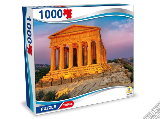 Teorema: Puzzle Valle Dei Templi 1000 Pz 70X50Cm - Box puzzle
