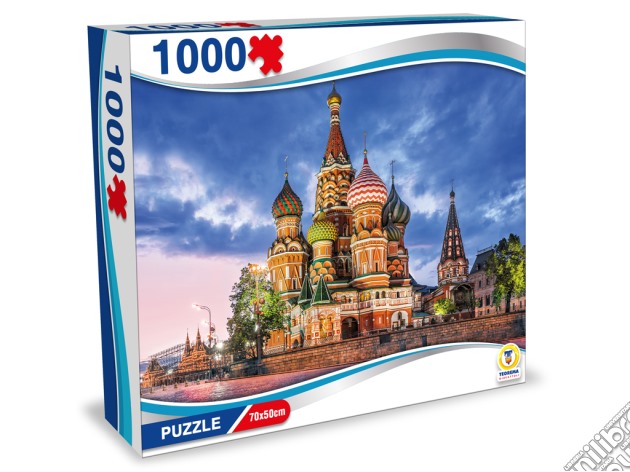 Teorema: Puzzle Cremlino Mosca 1000 Pz 70X50Cm - Box puzzle