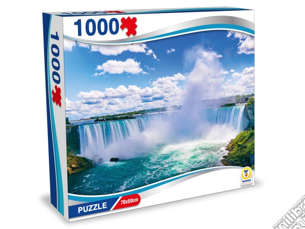 Teorema: Puzzle Cascate Del Niagara 1000 Pz 70X50Cm - Box puzzle