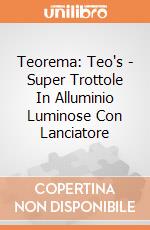 Teorema: Teo's - Super Trottole In Alluminio Luminose Con Lanciatore gioco