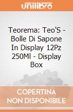 Teorema: Teo'S - Bolle Di Sapone In Display 12Pz 250Ml - Display Box gioco