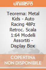 Teorema: Metal Kids - Auto Racing 48Pz Retroc. Scala 1:64 Modelli Assortiti - Display Box giochi