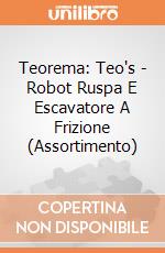 Teorema: Teo'S - Robot Ruspa E Escavatore A Frizione 2 Mdl - Display Box gioco