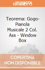 Teorema: Gogo- Pianola Musicale 2 Col. Ass - Window Box gioco
