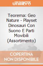 Teorema: Geo Nature - Playset Dinosauri Con Suono E Parti Movibili (Assortimento) gioco