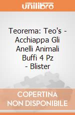 Teorema: Teo's - Acchiappa Gli Anelli Animali Buffi 4 Pz - Blister giochi