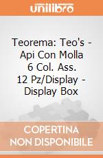 Teorema: Teo's - Api Con Molla 6 Col. Ass. 12 Pz/Display - Display Box gioco