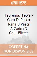 Teorema: Teo's - Gara Di Pesca Rana 8 Pesci A Carica 3 Col - Blister giochi