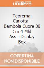Teorema: Carlotta - Bambola Cuore 30 Cm 4 Mld Ass - Display Box giochi