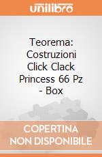 Teorema: Costruzioni Click Clack Princess 66 Pz - Box giochi