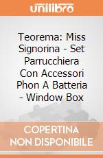 Teorema: Miss Signorina - Set Parrucchiera Con Accessori Phon A Batteria - Window Box gioco