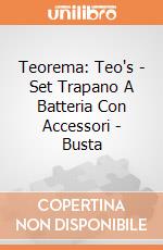 Teorema: Teo's - Set Trapano A Batteria Con Accessori - Busta gioco
