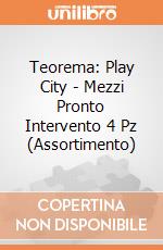 Teorema: Play City - Mezzi Pronto Intervento 4 Pz (Assortimento) gioco