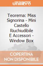 Teorema: Miss Signorina - Mini Castello Riuchiudibile E Accessori - Window Box gioco