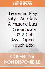 Teorema: Play City - Autobus A Frizione Luci E Suoni Scala 1:32 2 Col. Ass - Open Touch Box gioco