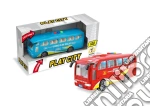 Teorema: Play City - Autobus A Frizione Luci E Suoni Scala 1:32 2 Col. Ass - Open Touch Box giochi