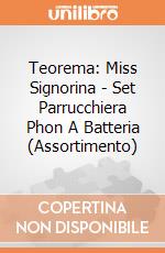 Teorema: Miss Signorina - Set Parrucchiera Phon A Batteria (Assortimento) giochi