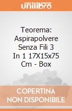 Teorema: Aspirapolvere Senza Fili 3 In 1 17X15x75 Cm - Box gioco