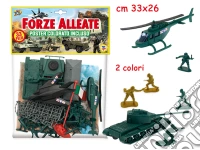Teorema: Teo's - Forze Alleate - Busta Soldatini Con Mappa E Accessori 33 Pz (Assortimento) giochi