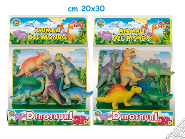 Dinosauri Funny Busta 5 Pz gioco