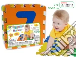 Teorema: Prima Infanzia Gogo - Tappetini Numeri 32X32 Cm 9 Pz Tappetini Puzzle Con Numeri, 9 Pezzi, Colori E Numeri Assortiti giochi