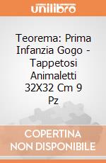Teorema: Prima Infanzia Gogo - Tappetosi Animaletti 32X32 Cm 9 Pz gioco