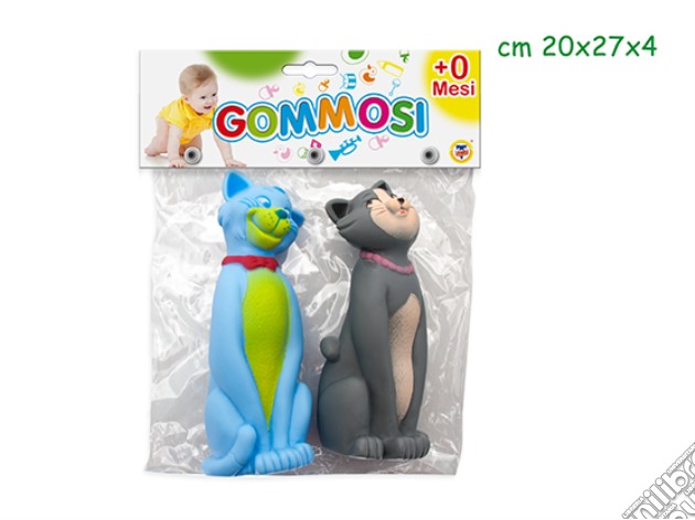 Gommosi - Gatti In Vinile Busta 2 Pz gioco