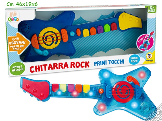 Gogo - Baby Chitarra Musicale E Luminosa - Open Touch Box gioco