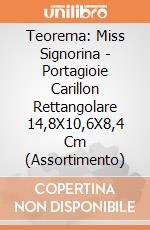 Teorema: Miss Signorina - Portagioie Carillon Rettangolare 14,8X10,6X8,4 Cm (Assortimento) gioco