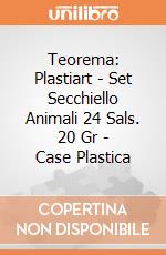 Teorema: Plastiart - Set Secchiello Animali 24 Sals. 20 Gr - Case Plastica gioco