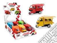 Teorema: Metal Kids - Motocarro In Metallo Retroc. 6Pz 5 Colori Scala 1:43 - Display Box giochi