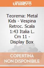 Teorema: Metal Kids - Vespina Retroc. Scala 1:43 Italia L. Cm 11 - Display Box giochi