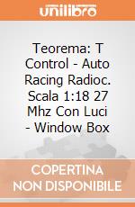 Teorema: T Control - Auto Racing Radioc. Scala 1:18 27 Mhz Con Luci - Window Box gioco