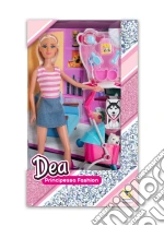 Teorema: Dea - Bambola 30 Cm Con Cucciolo A Passeggio 2 Mdl Ass - Window Box giochi