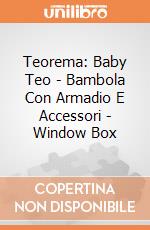 Teorema: Baby Teo - Bambola Con Armadio E Accessori - Window Box giochi