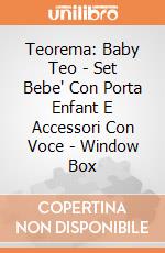 Teorema: Baby Teo - Set Bebe' Con Porta Enfant E Accessori Con Voce - Window Box giochi