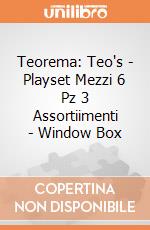 Teorema: Teo's - Playset Mezzi 6 Pz 3 Assortiimenti - Window Box giochi