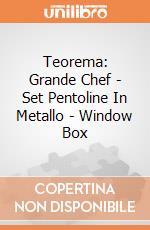 Teorema: Grande Chef - Set Pentoline In Metallo - Window Box giochi