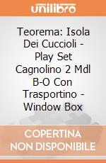 Teorema: Isola Dei Cuccioli - Play Set Cagnolino 2 Mdl B-O Con Trasportino - Window Box giochi