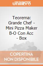 Teorema: Grande Chef - Mini Pizza Maker B-O Con Acc - Box giochi