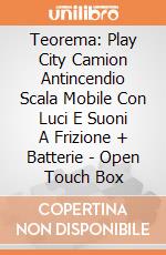 Teorema: Play City Camion Antincendio Scala Mobile Con Luci E Suoni A Frizione + Batterie - Open Touch Box giochi