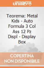 Teorema: Metal Kids - Auto Formula 3 Col Ass 12 Pz Displ - Display Box giochi