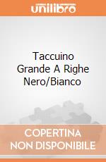 Taccuino Grande A Righe Nero/Bianco giochi