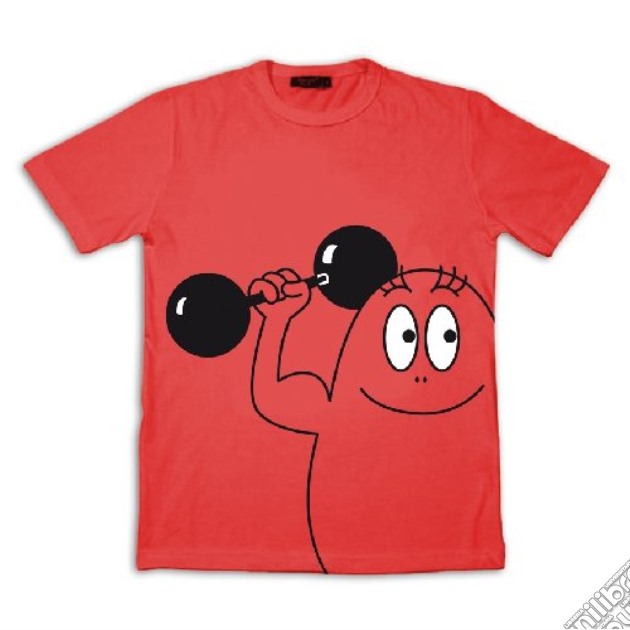 Barbapapa' - T-Shirt Compresse Bambino - Barbaforte (Taglia L) gioco di Dynit