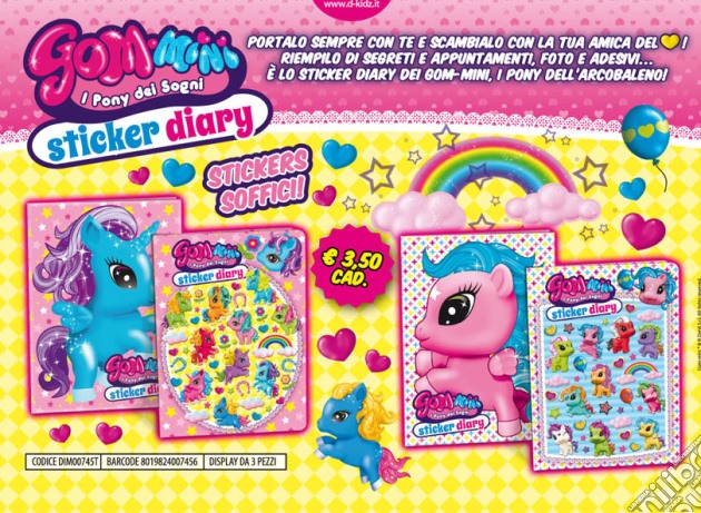 Pony Sticker Diary gioco di Dynit