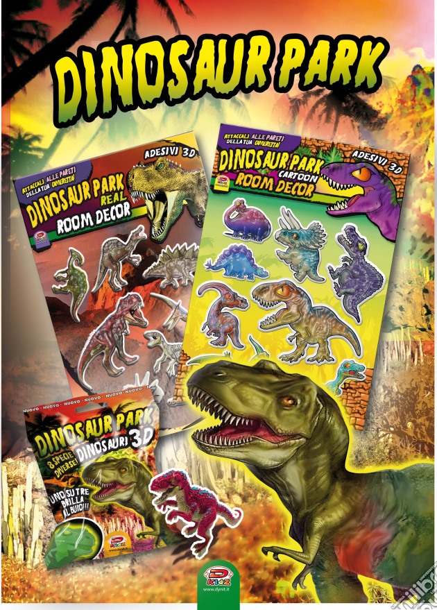 Busta Dinosauri gioco di Dynit