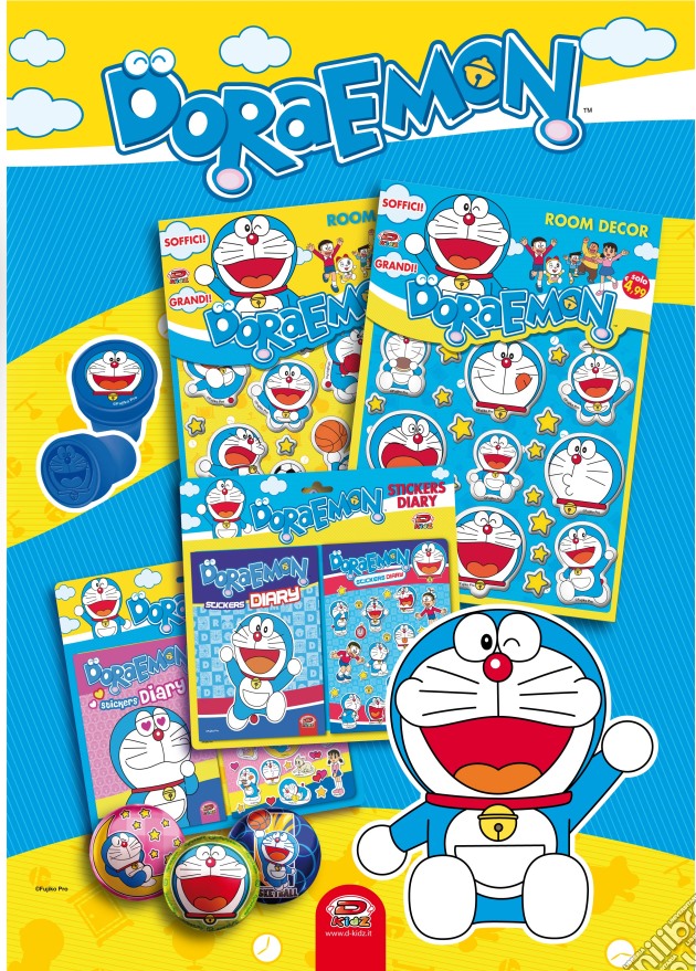 Busta Doraemon gioco di Dynit